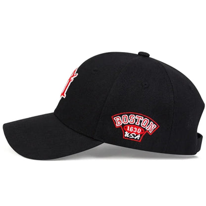Unisex B Letter Embroidery Baseball Caps Spring And Autumn Sunscreen Hat Sports Cap