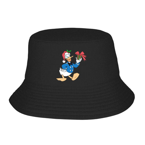 Women Bucket Hats Cartoon Donald Duck Christmas Spring
