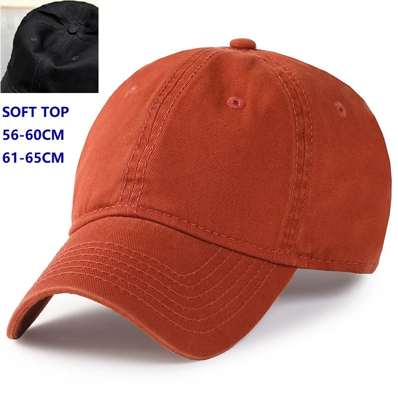 Oversize XXL 100% Cotton Baseball Cap