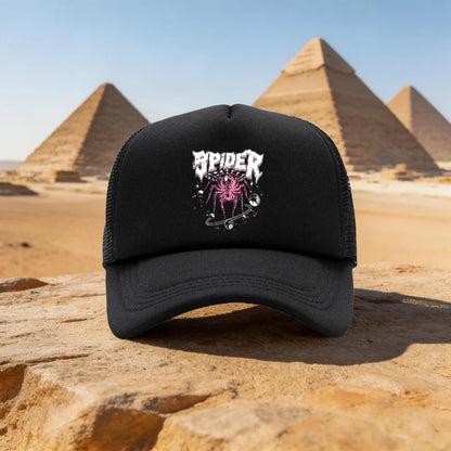 Baseball Cap Purple Spider