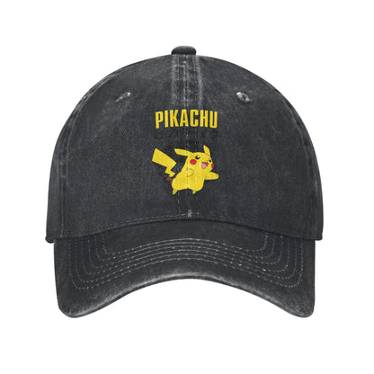 Pokemon Pikachu Emblem Baseball Cap