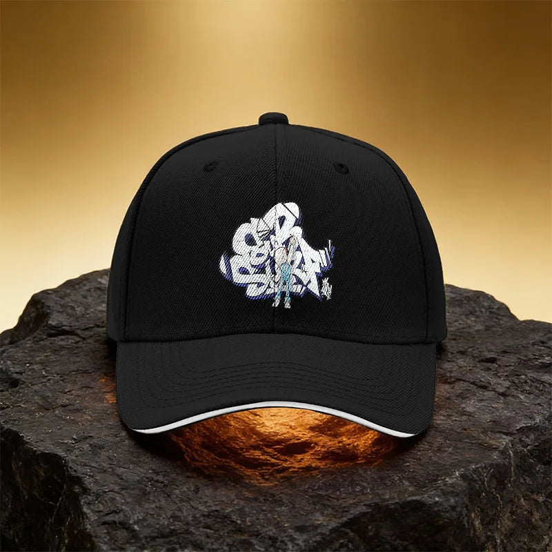 Graffiti Street Character Hat Unisex Printed Baseball Cap