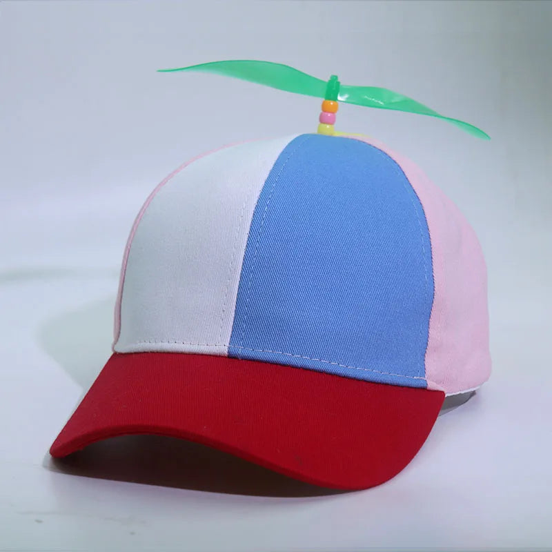 Helicopter Propeller Adventure Rainbow Bamboo Dragonfly Baseball Hat