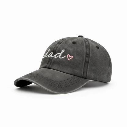 Washed Cotton dad mama mini Love Caps Baseball Hats