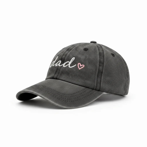Washed Cotton dad mama mini Love Caps Baseball Hats