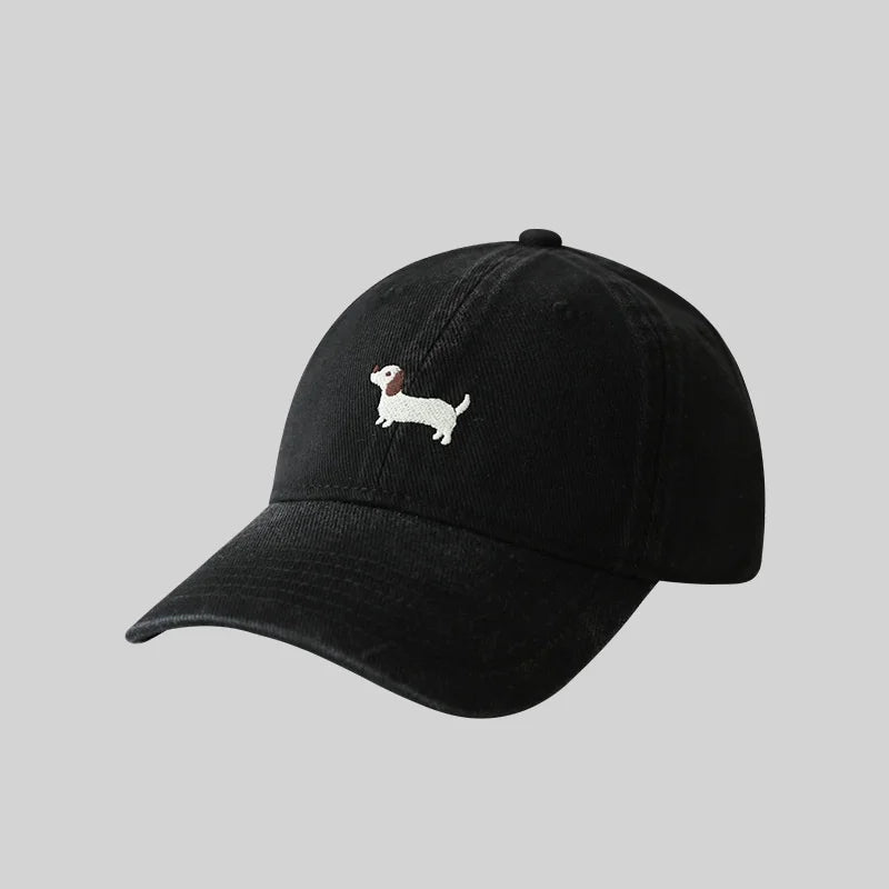 Dachshund Embroidery Baseball Hat For Men Women