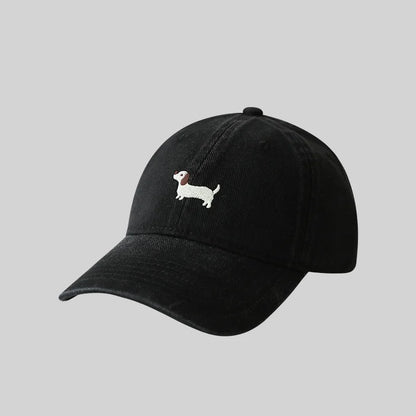 Dachshund Embroidery Baseball Hat For Men Women
