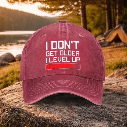 Gamer Level Up Birthday Baseball Cap