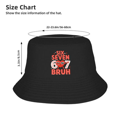 67 Valentines Day Bruh Valentine Meme Bucket Hat