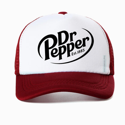 Unisex Dr Pepper Letter Print Baseball Caps