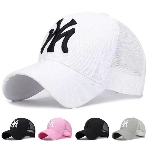 Hat Summer Embroidery Letters Breathable Duck Tongue Cap Baseball Cap