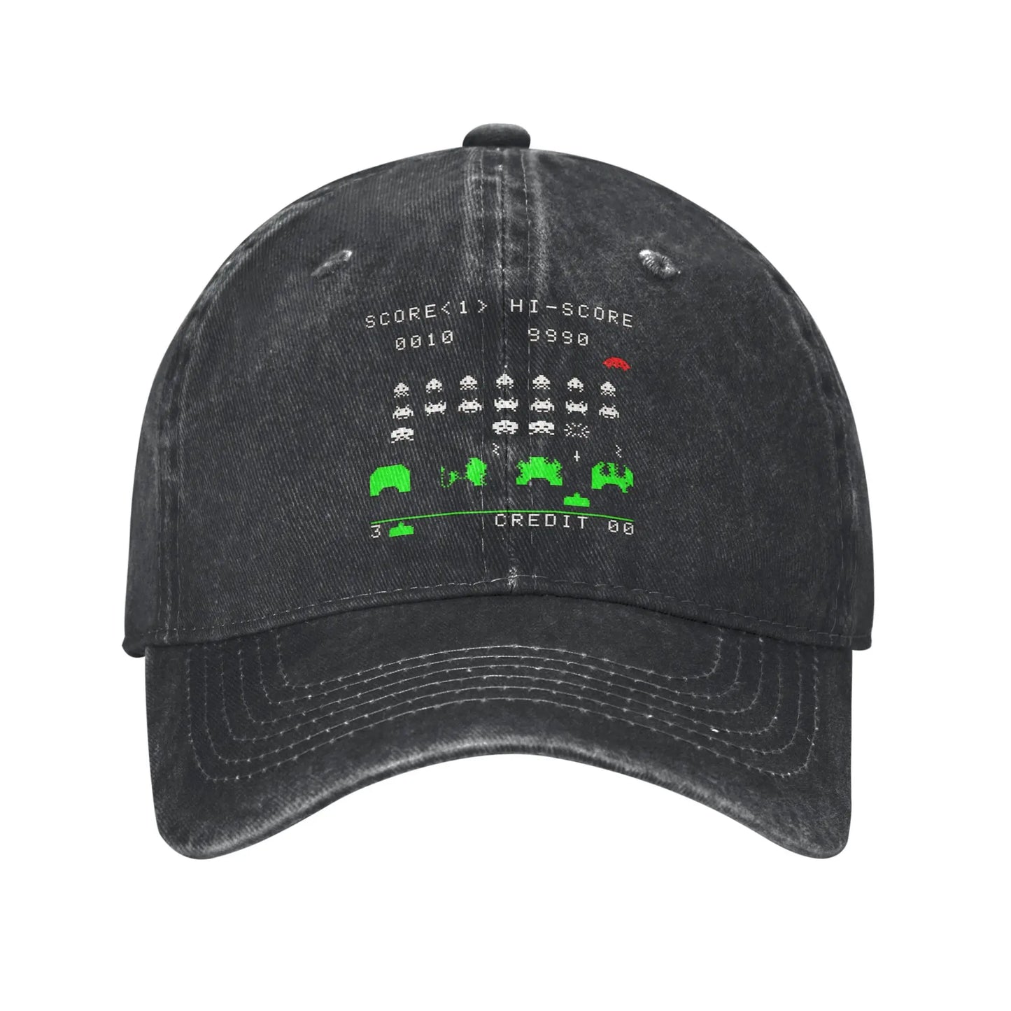 Fashion Space Invaders Baseball Caps
