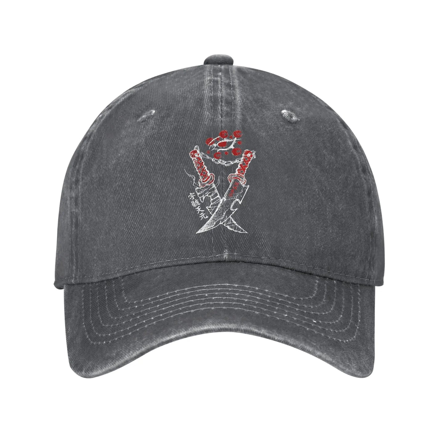 Demon Slayer Multicolor Hat Peaked Women's Cap Tengen Uzui Baseball Hat