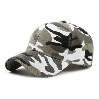 Summer Camouflage Baseball Cap Sports Curved Brim Sun Hat