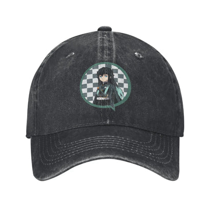 Casual Demon Slayer Kimetsu no Yaiba Muichiro Tokito Baseball Caps
