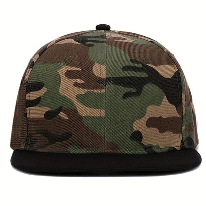 Unisex Light Plate Camouflage Hip-Hop Hats Baseball Caps Sunscreen Hat Snapback Caps