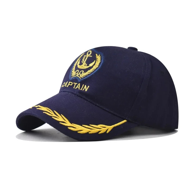 Hot Sale Adult Yacht Military Cap Sailor Captain Costume Baseball Hat