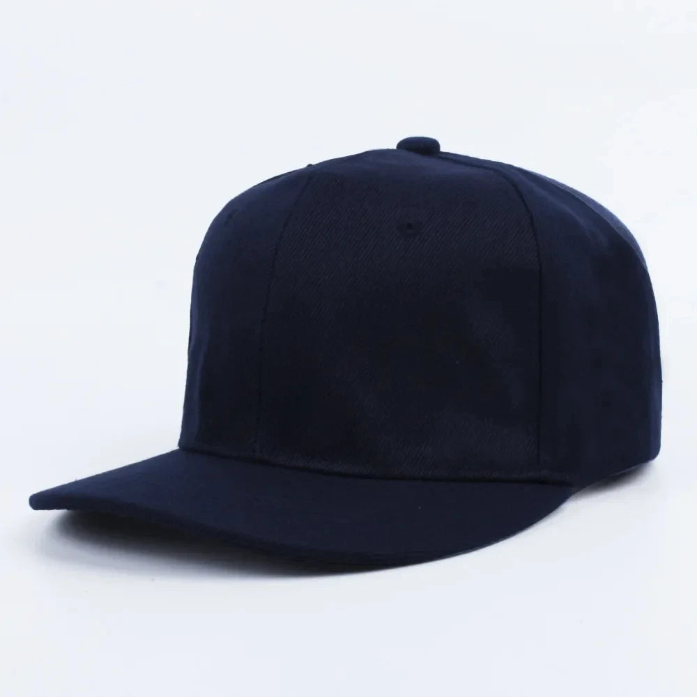Unisex Cap Acrylic Plain Snapback Hat High Quality Adult Hip Hop Baseball Caps For Men Women