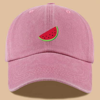 Watermelon Print Baseball Cap