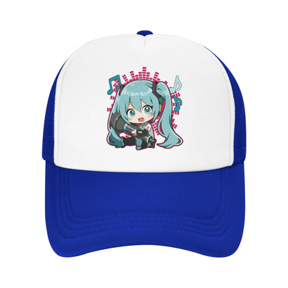 Triple Baka Kasane Teto Akita Neru VOCALOID Playlist Song Baseball Caps