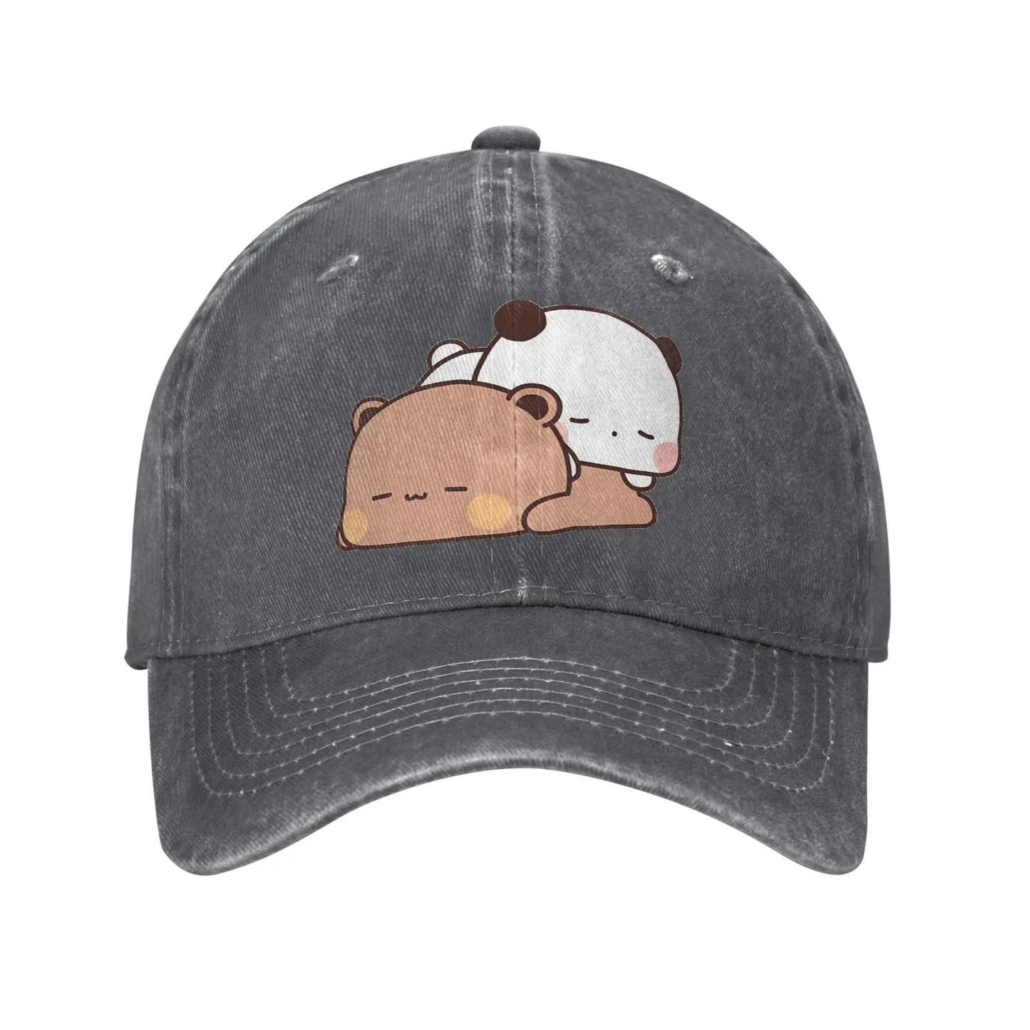 Cute Bubu And Dudu Are Sleeping Casual Baseball Cap