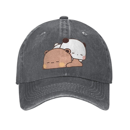 Cute Bubu And Dudu Are Sleeping Casual Baseball Cap
