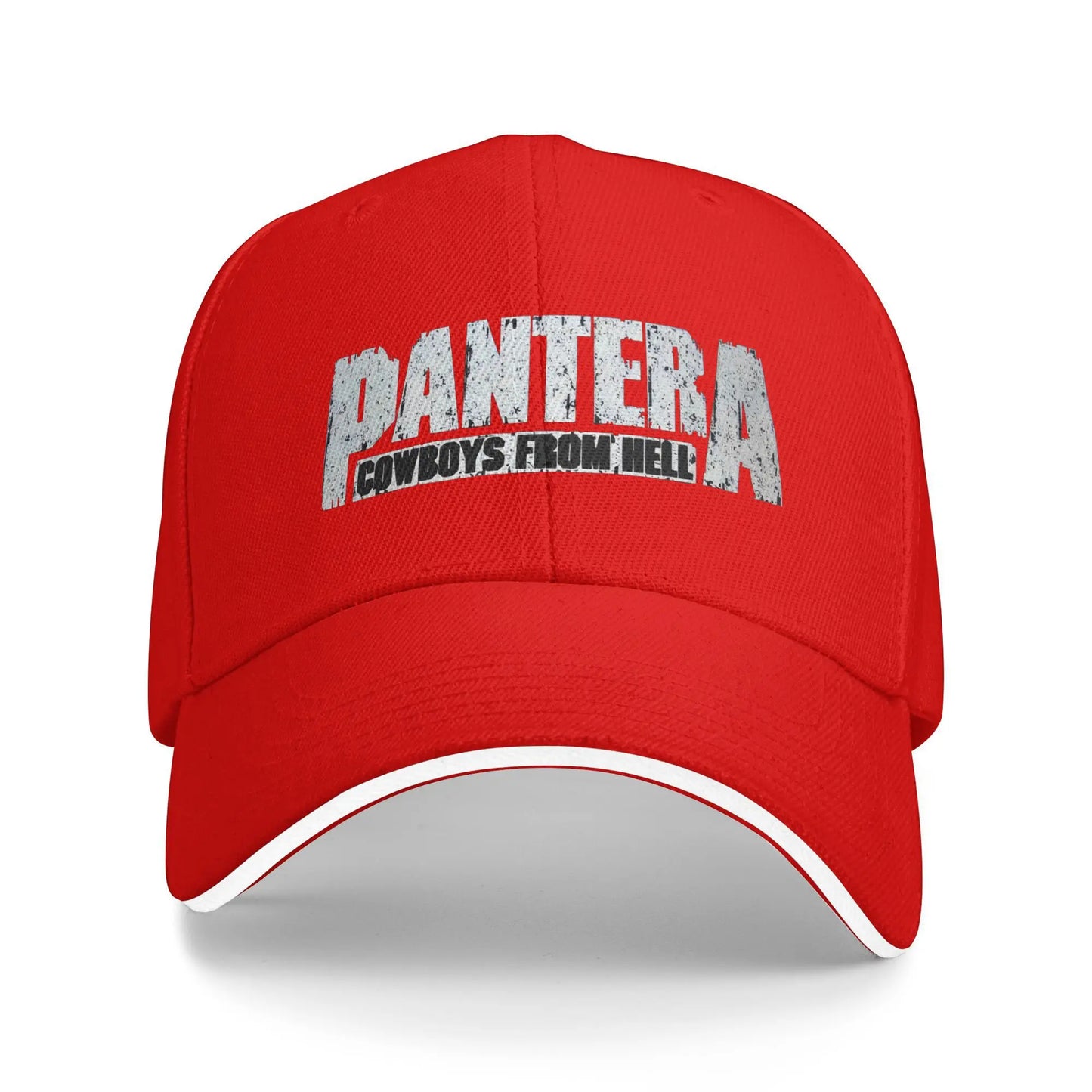 Summer Casual Baseball Cap Metal Band Rock Music Pantera Fishing Trucker Hat For Couple