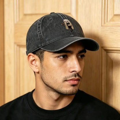 Ghost-Cat Spooky Black Cat Aesthetic Casual Baseball Cap