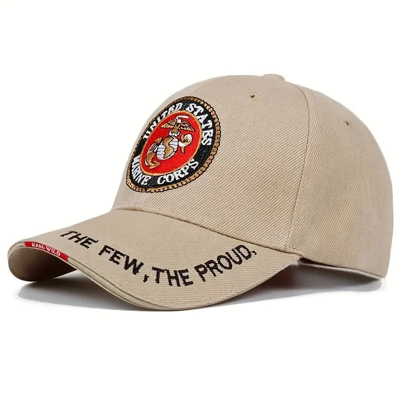 Army Cap Male Letter Embroidered Black Baseball Caps Men