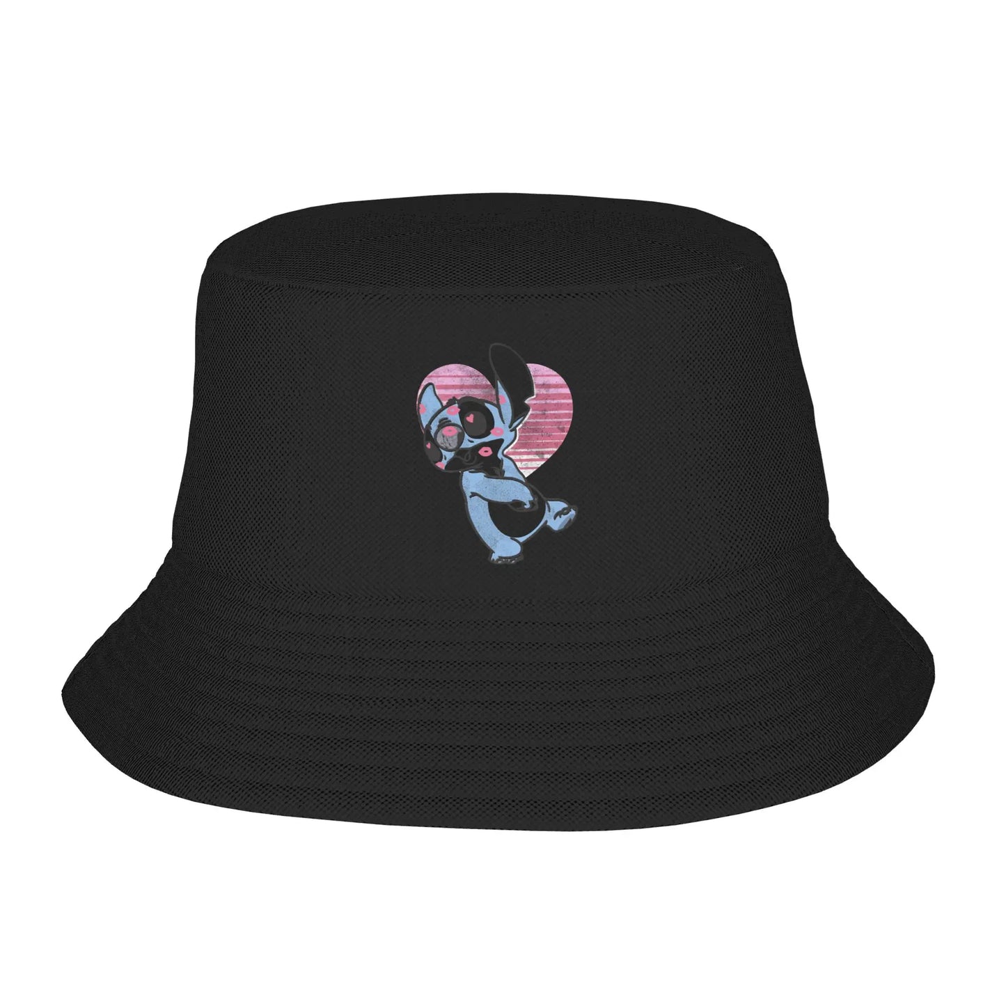 Streetwear Lilo and Stitch Bucket Hat Unisex Packable