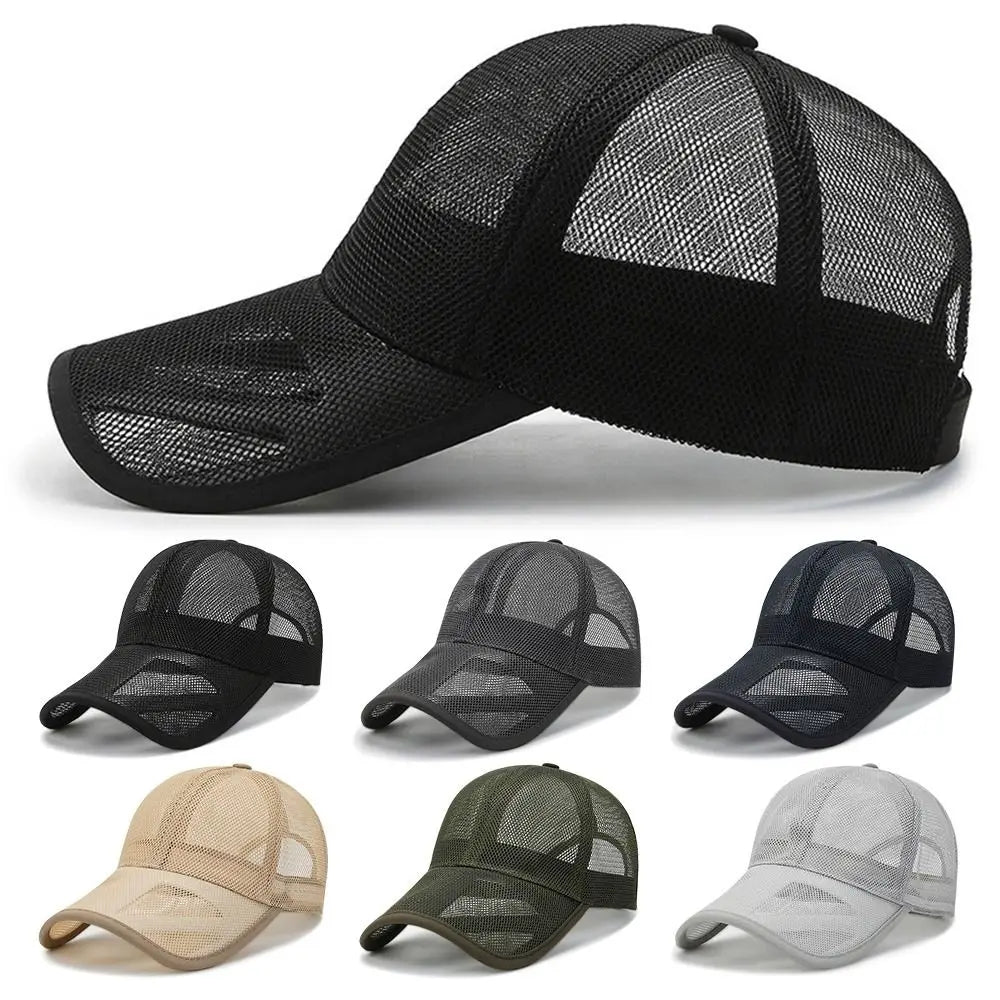 Breathable Sun Protection Caps Fashion Men Women