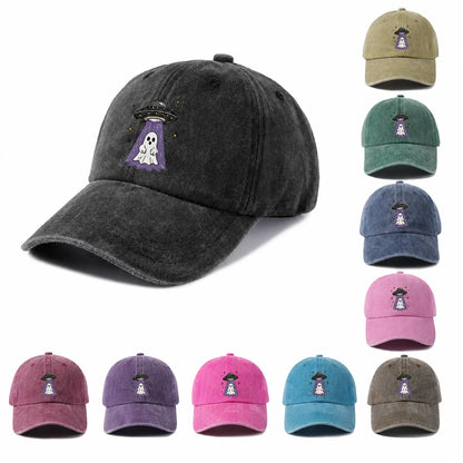 Ghost in Magic Jar Graphic Baseball Cap
