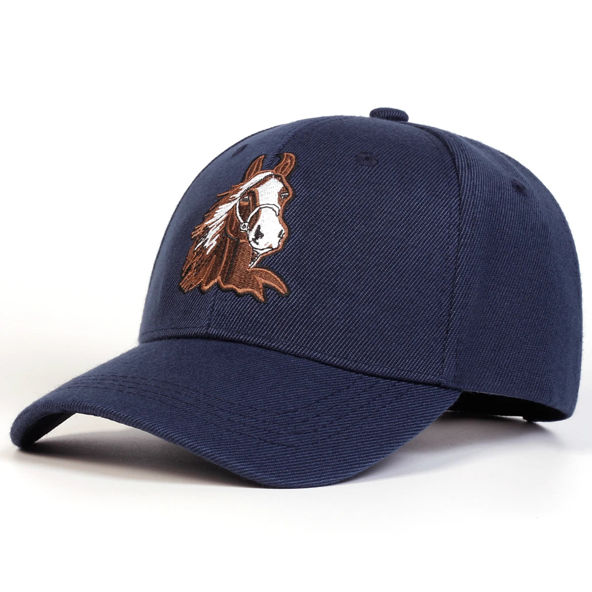 Unisex Horse Embroidery Baseball Caps