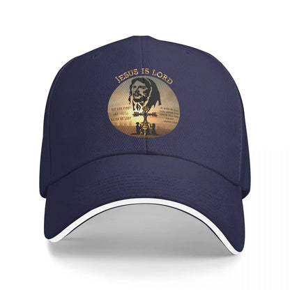 Baseball Caps Jesus Is Lord Bible Verse Awesome Graphic