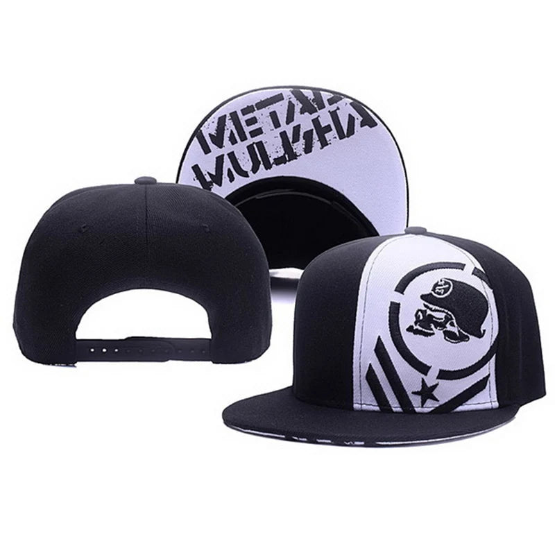 Metal Mulisha Men Women Baseball Cap Skull Embroidery Snapback Cap Hip Hop Hat