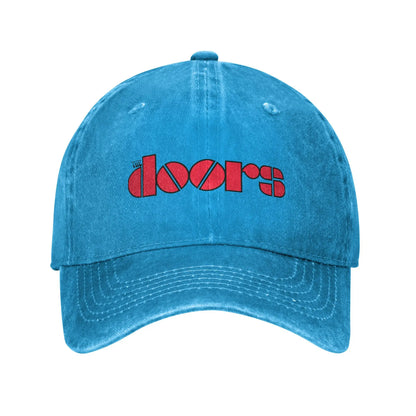 The Doors Band Logo Unisex Style Baseball Cap Jim Morrisons