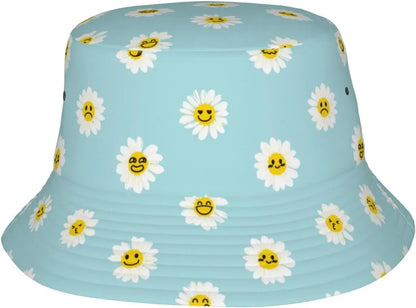 Unisex Printing Bucket Hat Outdoor Gardening Beach Camping Hiking Fishing Caps