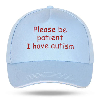 Please Be Patient I Have Autism Cap Baseball Cap