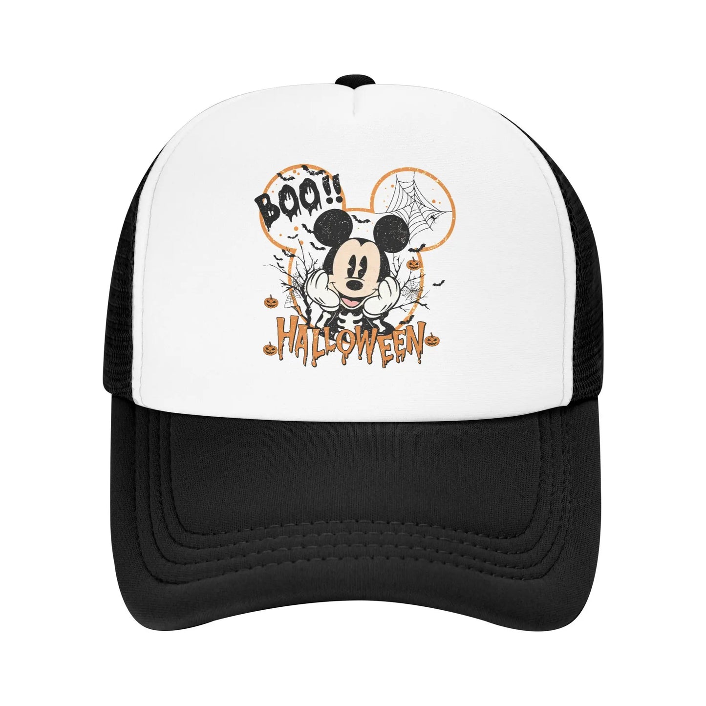 Mickey Mouse Halloween Merch Foam Mesh Baseball Caps