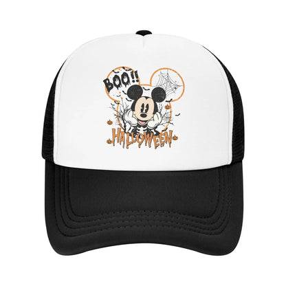 Mickey Mouse Halloween Merch Foam Mesh Baseball Caps