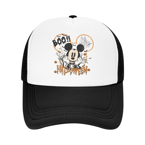 Mickey Mouse Halloween Merch Foam Mesh Baseball Caps
