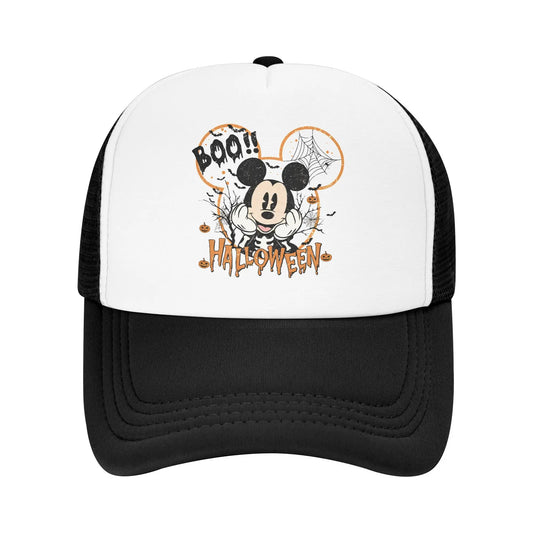 Mickey Mouse Halloween Merch Foam Mesh Baseball Caps