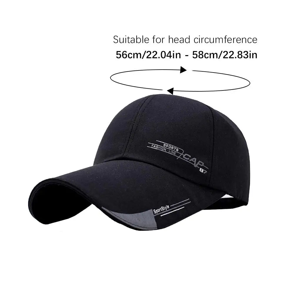 Baseball Cap Sports Cap Solid Color Sun Hat