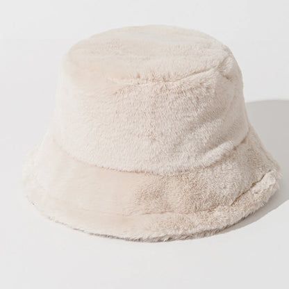 Cozy Faux Fur Bucket Hats