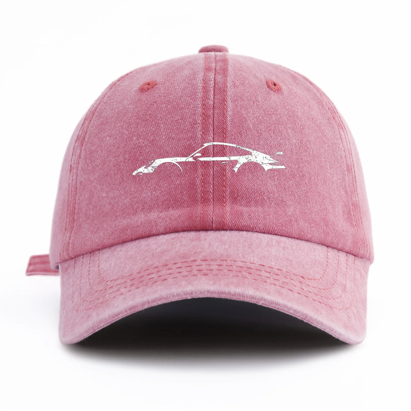 911 Print Washed Baseball Cap For Adults