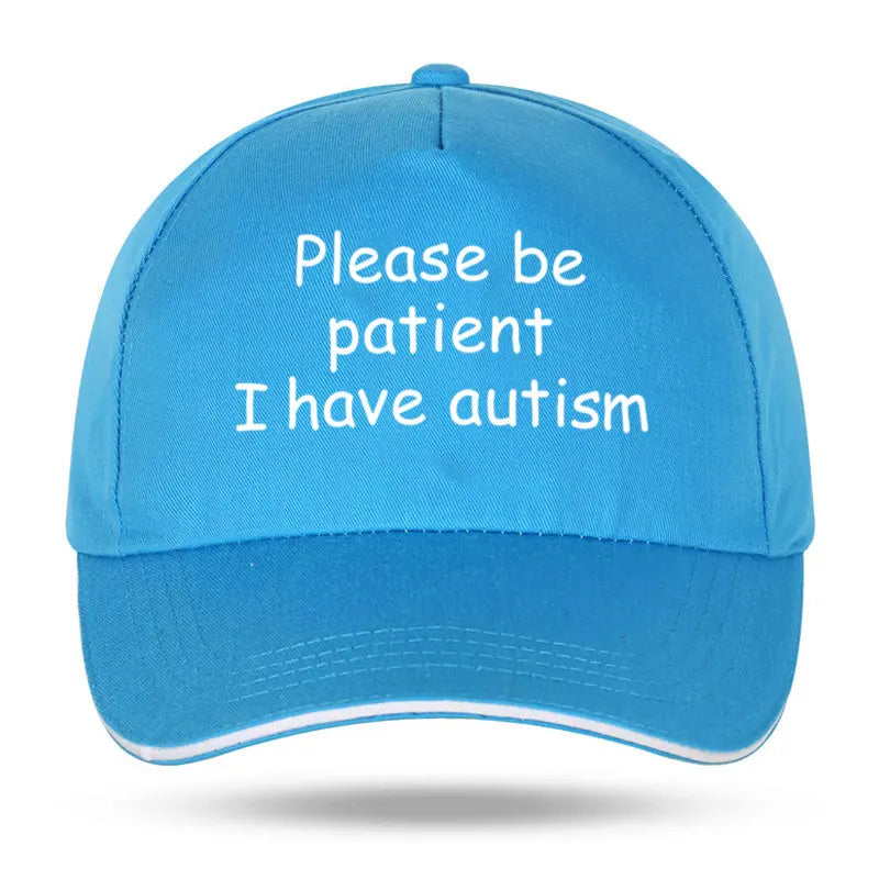 Please Be Patient I Have Autism Cap Baseball Cap