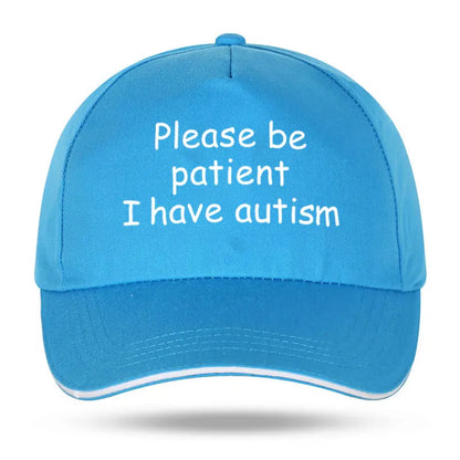 Please Be Patient I Have Autism Cap Baseball Cap