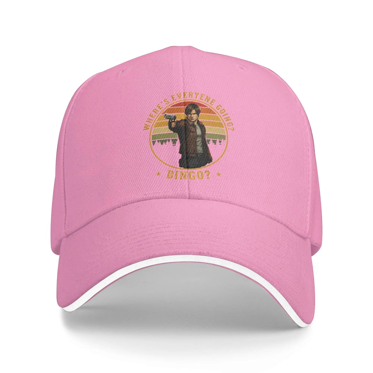 Residents Evils Bingo Leon Casual Baseball Cap