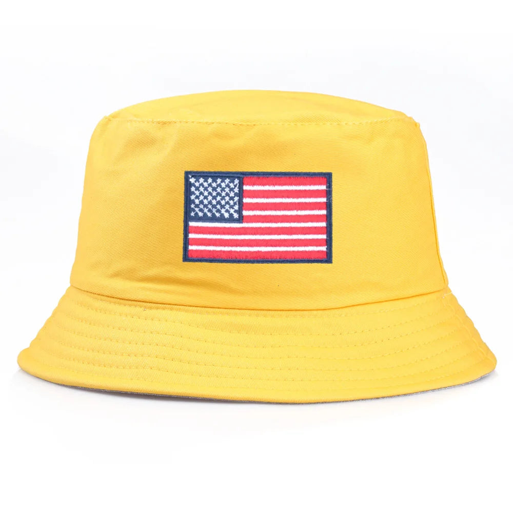 New Embroidered National Flag Fisherman