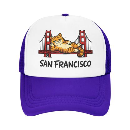 Cat San Trucker Baseball Cap